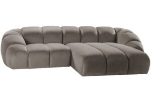 Micadoni Sametov&aacute; rohov&aacute; pohovka Diana 294 cm