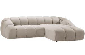 Micadoni Sametov&aacute; rohov&aacute; pohovka Diana 334 cm