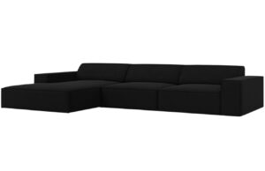 Micadoni Sametov&aacute; rohov&aacute; pohovka Jodie 284 cm