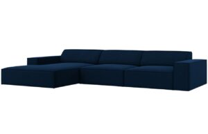 Micadoni Sametov&aacute; rohov&aacute; pohovka Jodie 284 cm