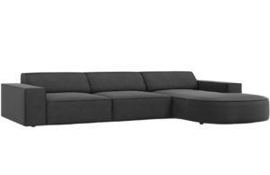 Micadoni Sametov&aacute; rohov&aacute; pohovka Jodie 284 cm