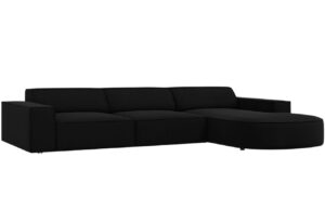 Micadoni Sametov&aacute; rohov&aacute; pohovka Jodie 284 cm