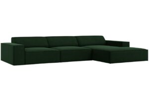 Micadoni Sametov&aacute; rohov&aacute; pohovka Jodie 284 cm