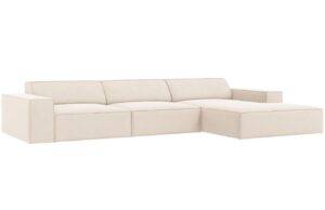 Micadoni Sametov&aacute; rohov&aacute; pohovka Jodie 284 cm