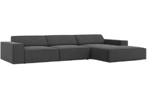 Micadoni Sametov&aacute; rohov&aacute; pohovka Jodie 284 cm