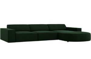 Micadoni Sametov&aacute; rohov&aacute; pohovka Jodie 284 cm