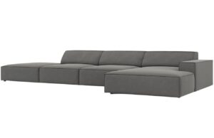 Micadoni Sametov&aacute; rohov&aacute; pohovka Jodie 341 cm