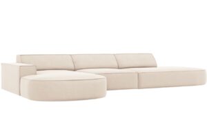 Micadoni Sametov&aacute; rohov&aacute; pohovka Jodie 342 cm