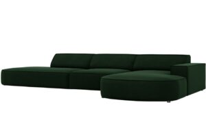 Micadoni Sametov&aacute; rohov&aacute; pohovka Jodie 342 cm