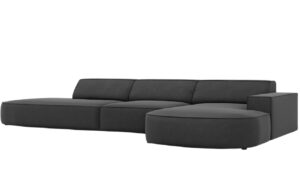 Micadoni Sametov&aacute; rohov&aacute; pohovka Jodie 342 cm