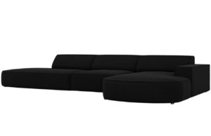 Micadoni Sametov&aacute; rohov&aacute; pohovka Jodie 342 cm