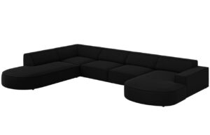 Micadoni Sametov&aacute; rohov&aacute; pohovka Jodie 364 cm