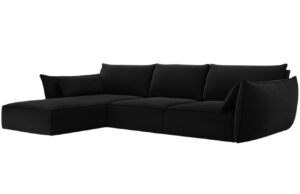 Micadoni Sametov&aacute; rohov&aacute; pohovka Kaelle 308 cm