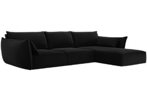 Micadoni Sametov&aacute; rohov&aacute; pohovka Kaelle 308 cm