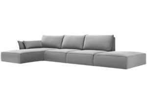 Micadoni Sametov&aacute; rohov&aacute; pohovka Kaelle 364 cm