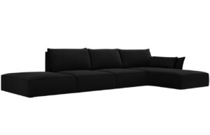 Micadoni Sametov&aacute; rohov&aacute; pohovka Kaelle 364 cm