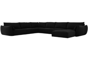 Micadoni Sametov&aacute; rohov&aacute; pohovka Kaelle 384 cm