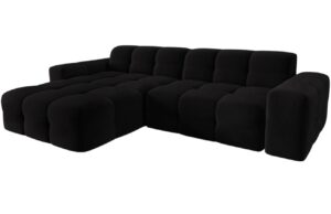 Micadoni Sametov&aacute; rohov&aacute; pohovka Kendal 256 cm