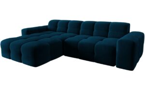 Micadoni Sametov&aacute; rohov&aacute; pohovka Kendal 256 cm