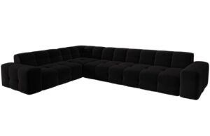 Micadoni Sametov&aacute; rohov&aacute; pohovka Kendal 332 cm