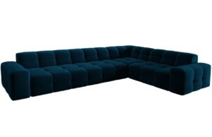 Micadoni Sametov&aacute; rohov&aacute; pohovka Kendal 332 cm