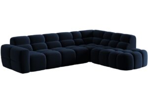 Micadoni Sametov&aacute; rohov&aacute; pohovka Lisa 293 cm