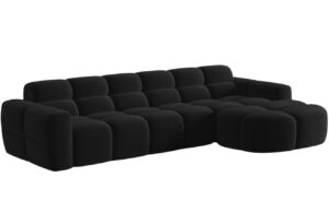 Micadoni Sametov&aacute; rohov&aacute; pohovka Lisa 310 cm