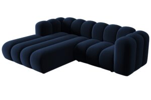 Micadoni Sametov&aacute; rohov&aacute; pohovka Lupine 228 cm