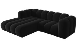 Micadoni Sametov&aacute; rohov&aacute; pohovka Lupine 228 cm