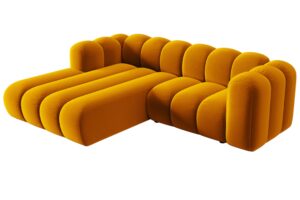 Micadoni Sametov&aacute; rohov&aacute; pohovka Lupine 228 cm