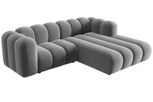 Micadoni Sametov&aacute; rohov&aacute; pohovka Lupine 228 cm