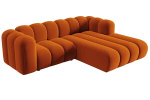 Micadoni Sametov&aacute; rohov&aacute; pohovka Lupine 228 cm