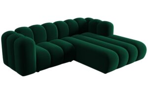 Micadoni Sametov&aacute; rohov&aacute; pohovka Lupine 228 cm