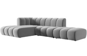 Micadoni Sametov&aacute; rohov&aacute; pohovka Lupine 294 cm