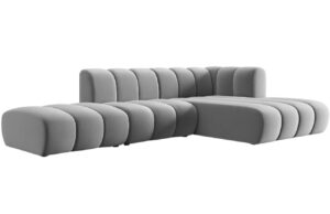 Micadoni Sametov&aacute; rohov&aacute; pohovka Lupine 294 cm