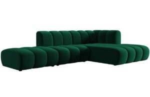 Micadoni Sametov&aacute; rohov&aacute; pohovka Lupine 294 cm