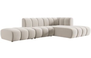 Micadoni Sametov&aacute; rohov&aacute; pohovka Lupine 294 cm