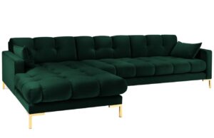 Micadoni Sametov&aacute; rohov&aacute; pohovka Mamaia 293 cm