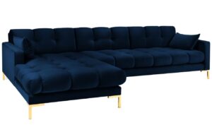 Micadoni Sametov&aacute; rohov&aacute; pohovka Mamaia 293 cm