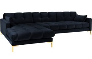 Micadoni Sametov&aacute; rohov&aacute; pohovka Mamaia 293 cm