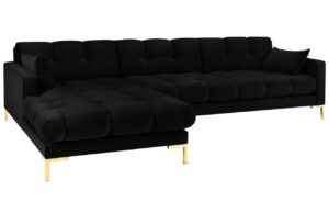 Micadoni Sametov&aacute; rohov&aacute; pohovka Mamaia 293 cm