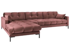 Micadoni Sametov&aacute; rohov&aacute; pohovka Mamaia 293 cm