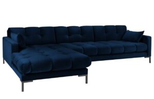 Micadoni Sametov&aacute; rohov&aacute; pohovka Mamaia 293 cm