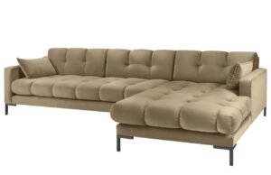 Micadoni Sametov&aacute; rohov&aacute; pohovka Mamaia 293 cm