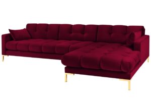 Micadoni Sametov&aacute; rohov&aacute; pohovka Mamaia 293 cm