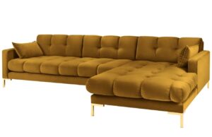 Micadoni Sametov&aacute; rohov&aacute; pohovka Mamaia 293 cm