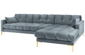 Micadoni Sametov&aacute; rohov&aacute; pohovka Mamaia 293 cm