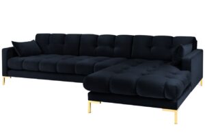 Micadoni Sametov&aacute; rohov&aacute; pohovka Mamaia 293 cm