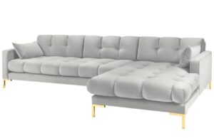 Micadoni Sametov&aacute; rohov&aacute; pohovka Mamaia 293 cm