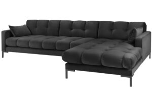 Micadoni Sametov&aacute; rohov&aacute; pohovka Mamaia 293 cm